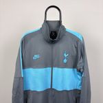 Tottenham Hotspur Nike Men’s Size Large Anthem Football Jacket Grey