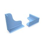 Bathroom Splash Guard Tray Quick Dry Countertop Drain Tray Universal Fit