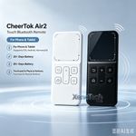 CheerTok Air 2 Phone Remote Control Bluetooth With On-Screen Pointer Touchpad