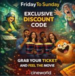 X2 Cinema Ticket Cineworld, Friday-Sunday