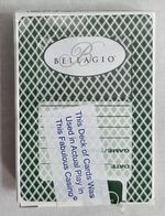 BELLAGIO Las Vegas Casino Playing Cards Bee Club Special Cambric Finish Green