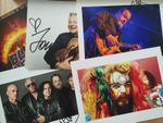 6 Music Autographs (Rock,Metal,Pop,Country, Black Sabbath, Marillion And More )