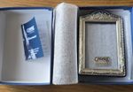 925 Sterling SILVER Carrs Of Sheffield small Photo Frame. New in box. Stunning.
