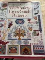 Cross Stitch Patterns Multiple Designs Hardbacked Book