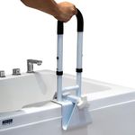 Padded Adjustable Bathtub Grab Rail Safety Bath Handle Support Aid
