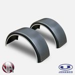 PAIR Mudwings Wheel Arches Lorry Transit Tipper Recovery Transporter Trailer HGV