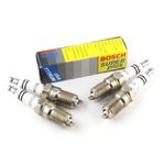 4x Bosch Super Plus Spark Plugs Genuine Engine Ignition Service Part Set/Kit