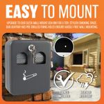 WALL MOUNTED OUTDOOR ASHTRAY OUTDOOR PUB CLUB ASH TRAY CIGARETTE PUBLIC BIN FAG
