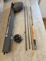 Sigma 8ft 4wt fly combo rod with case