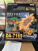 Necvox Automobile AV Systems 7”wide 16:9 Colour LCD monitor DA-7169monitor