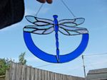 Stained Glass Large dragonfly sun-catcher's / window decoration's