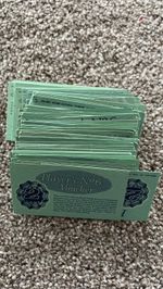 75(approx) x Vintage Players Cigarette Vouchers coupons each worth 2 points
