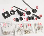 Buccaneer 'Standard' series parts PX07**, SA31** and 12237 - choose from menu