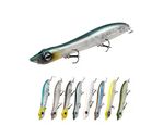 Patchinko style Surface Topwater Lure for Bass Pollock Sea Fishing 12.5cm 17g