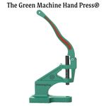 The Green Machine Hand Press® for Fixing Press Studs Eyelets Rivet Leathercrafts