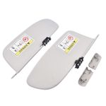 Set of 2 Sun Visors Set L+R for Citroen C3 II SC 1.0 1.1 1.2 1.4 1.6 2009-2016