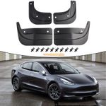 For Tesla Model 3 2024 Mud Flaps Perfect Fit and Easy Installation 4PCS