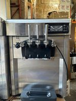 Used Commercial Triple Head Ice Cream Machine - FREE UK POSTAGE