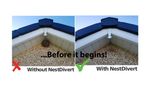 Flat NestDivert- Bird Nest Deterrent-Stop swallows/house martins-NO Spikes