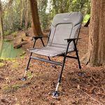 Hampton Fishing Carp Chair Arm Rests Adjustable Legs Mud Feet