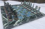 Hellenic Spartan Hoplites Chess Set