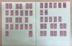 GB Revenue: Contract Note stamps - Collection of 50