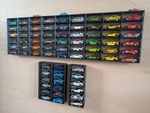 Hot Wheels 1:64 Car Wall Display Shelf Matchbox Toy Storage Rack Mounted Modular