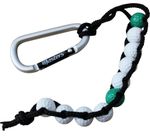 MASTERS GOLF BEAD COUNTER / GOLF SCORE COUNTER +CARABINER GOLF BAG / BELT CLIP
