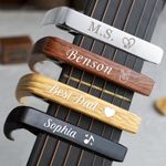 Personalised Metal Guitar Capo for Acoustic Electric Classical Guitar Accessory