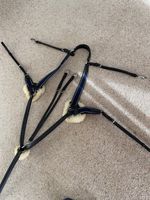 Jeffries Five Point Breastplate. Full Size (But Comes Up Small). Black. New