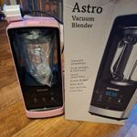 Bio Chef Astro Vacuum Food Blender 1000W with 750ml Glass Jug Pink