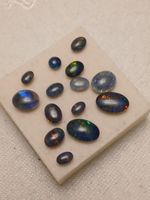  14.62 ct  OPALS - 1970'S -  DOUBLET,  TRIPLETS loose gemstones