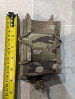 Warrior Assault Systems Single 5.56 Mag Pouch Multicam Bungee Quick Release
