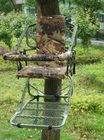 GDK SELF CLIMBING HIGH TREE SEAT, STALKING SHOOTING,STEEL,CHAIR,FOX,DEER,STAND