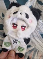 Love And Deepspace Sylus Plush Pendant With Panda Outfit