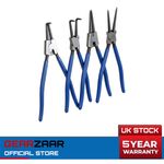 Circlip Pliers Set 4PCS Straight External Heavy Duty GEARZAAR Steel 13" 325mm UK