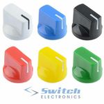 Davies 1510 Style Potentiometer Pointer Knob 6mm Shaft