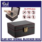 CAR KEY SIGNAL BLOCKER BOX KEYLESS FARADAY BOX ANTI-THEFT SAFETY BLOCKING CAGE
