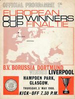 CUP WINNERS CUP FINAL 1966 Borussia Dortmund v Liverpool