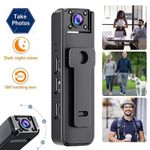 4K Camera Camcorder Police Body Camera With Audio Video DVR IR Night Vision Cam