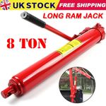Crane Hydraulic Cylinder 8T Long Ram Engine Lift Hoist Pump Jack Workshop 8000kg