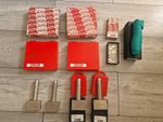 Pryor Interchangeable Steel Type Set Size 3, Safety Grip, Holders, Red Case