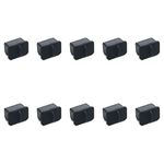 10 pcs  Dust Covers SFP Port Blanking Plug Dust Caps Fiber Protector
