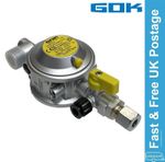 Truma GOK Gas Regulator 30mbar 8mm Bulkhead Caravan Motorhome - 0129471