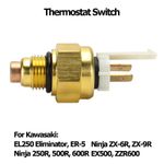 Radiator Thermo Fan Switch For Kawasaki NINJA ZX-6R/600R EX500 ER500-A4 ZZR600