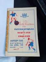 Scotland v England (Home International) 1939 - PRE-WAR football programme (36)