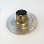 UBBINK Aluminium Flat Roof Vent Flashing Plate 110mm Roof Terminal Base Vent 