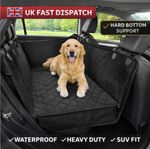 Dog Car Seat Extender Hard Bottom Waterproof Hammock SUV