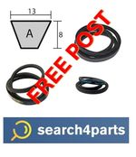 V-BELTS A SECTION 13MM TOP WIDTH CHOOSE YOUR SIZE - FREE POST