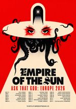 Empire Of The Sun UK Europe Tour 2026 A3 A4 Print Poster Unframed